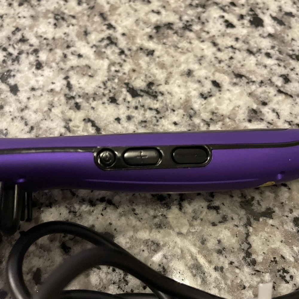 Tiri Professional Hot Smoothing System Hair Straightening‎ Brush Boysenberry